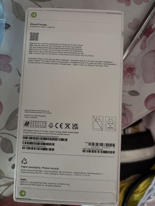 Iphone 17 pro max