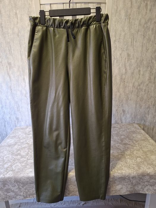 Брюки женские экокожа