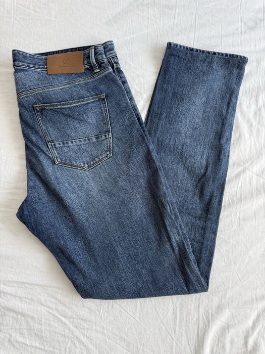 Blugi noi slim fit Massimo Dutti marime 40