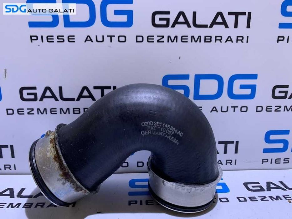 Furtun Presiune Aer Radiator Intercooler VW Passat B5.5 1.9 TDI AWX AVF 2001 - 2005 Cod 3B0145834AC [D0590]