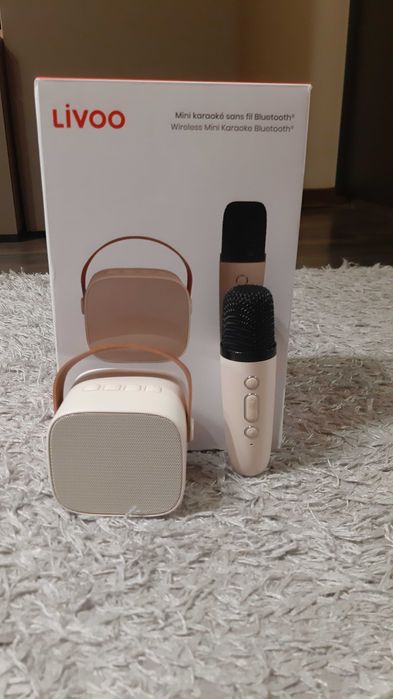 Boxă mini karaoke fără fir Bluetooth LIVOO
