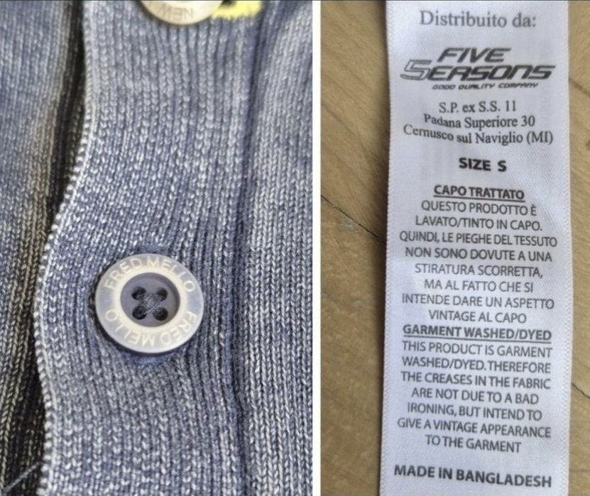 Tricou polo bărbătesc exclusivist Fred Mello, New York, mărimea S