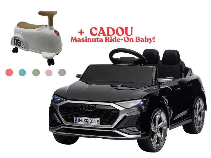 MODEL NOU Masinuta electrica pentru copii, Audi SQ8, 70W 12V