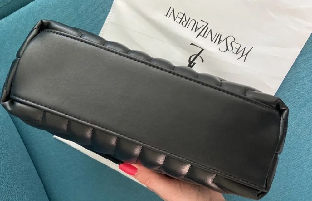 Маркова дамска чанта,естествена кожа