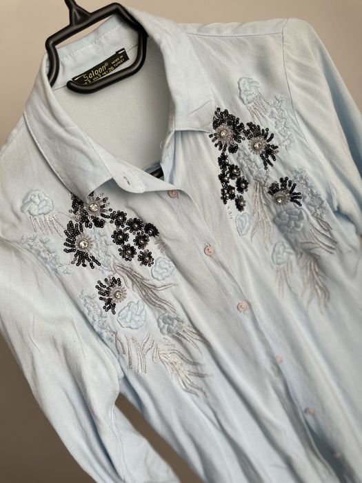 турецкий рубашка лён