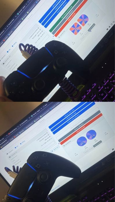 Controller ps5 cu TMR uri