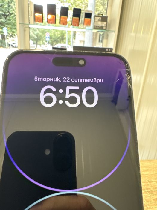 Iphone 14 pro Max 256 gb счупен дисплей
