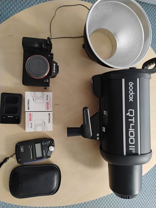 Sony a7 R IV si a7 II (noi) + Godox QT400 II M + SEKONIC L-308X