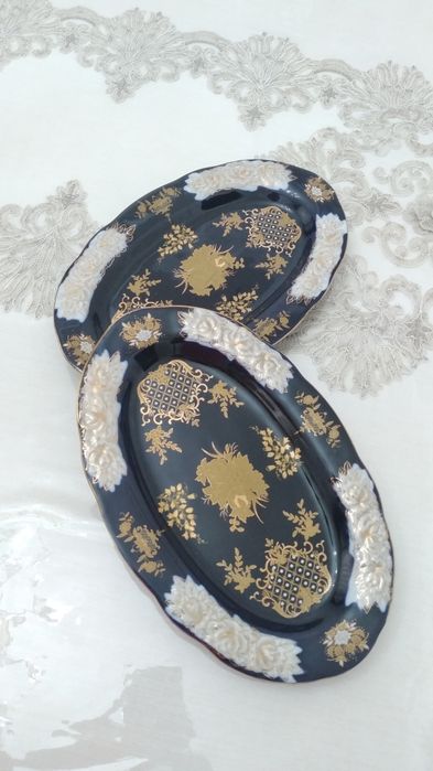 Aval tarelka (Ribnitsa) Hongli Ceramics brendi