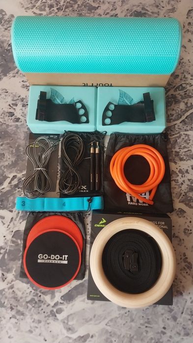 диски для скольжения. трубчатый эспандер