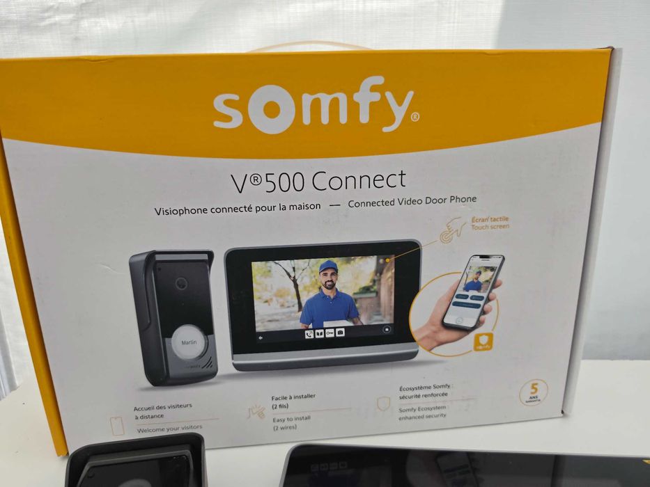 Videointerfon Somfy V500 Connect 7 inch, + connectivity module wi-fi