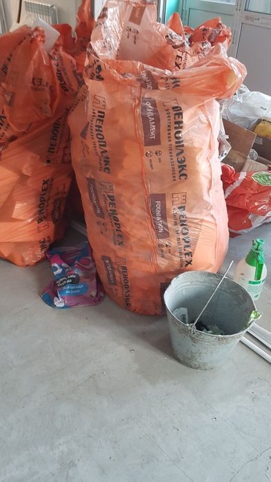 обрезки пены утеплитель