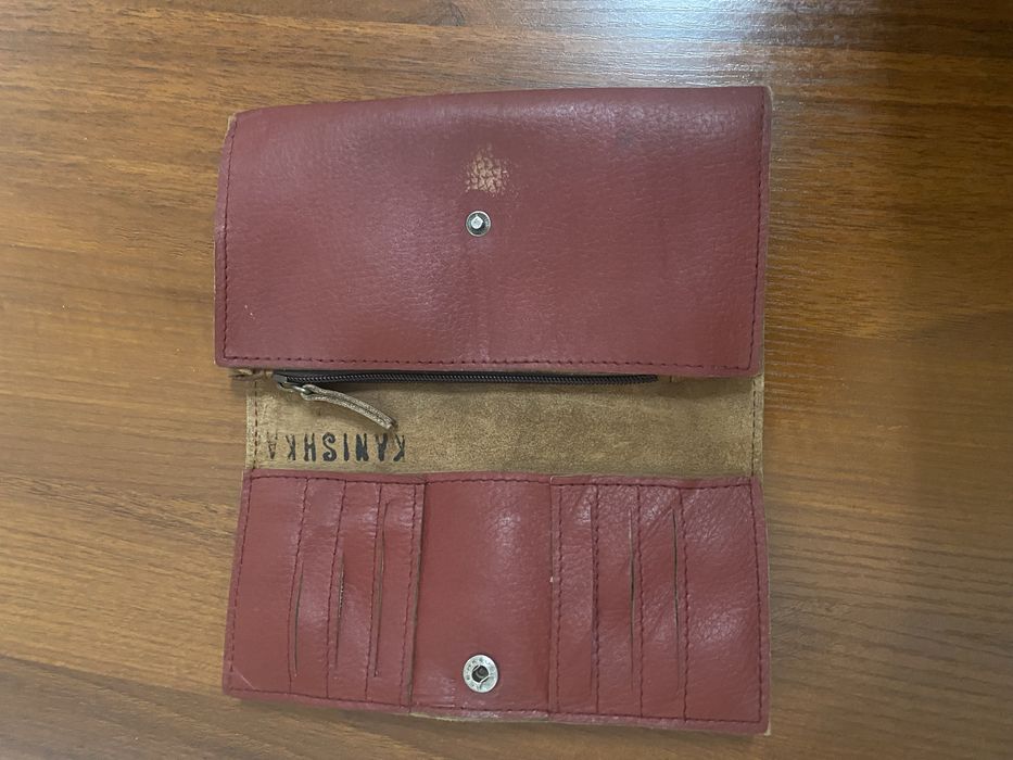 Кошелек из натуральной кожи Kanishka