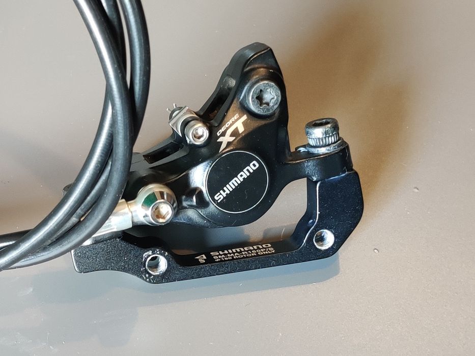 Shimano Deore XT BL-T785 + BR-M785 + SM-BH90 + G03A Set Frane pe Disc Fata + Spate