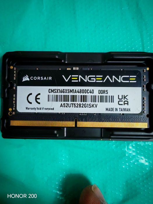 Corsair Vengeance DDR5 16gb 4800mhz sodimm