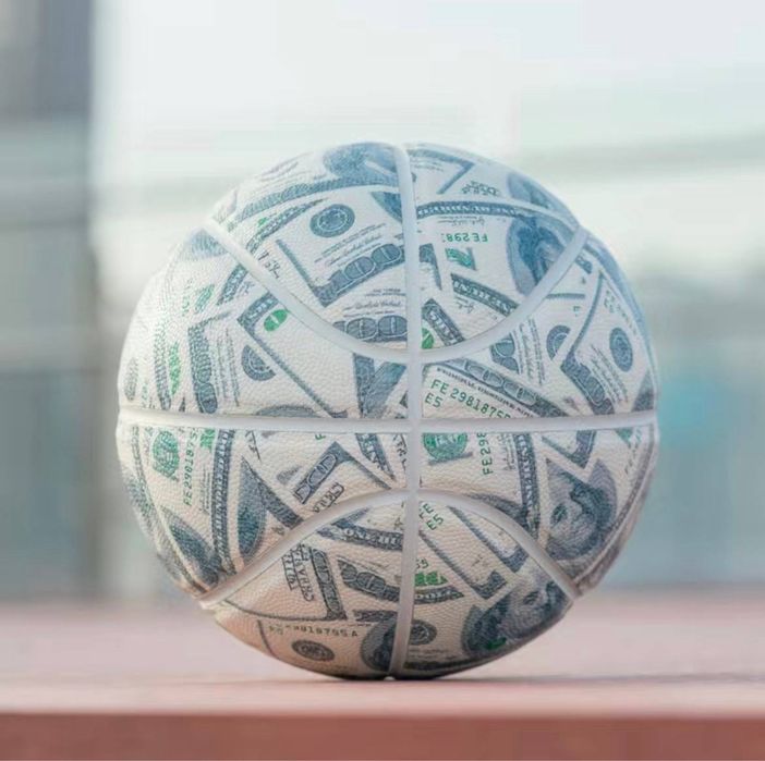 Баскетбольный мяч доллары