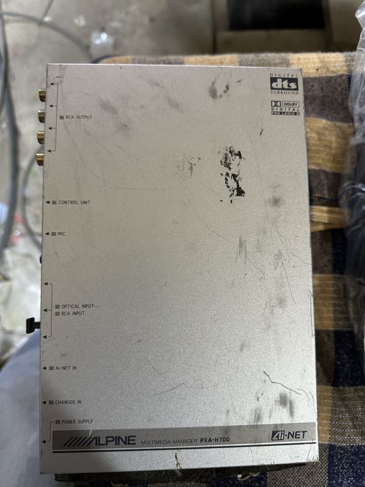 Аудио процессор Alpine PXA-H700 и RUX