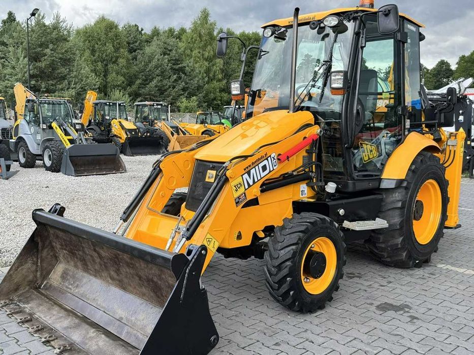 Экскаватор-погрузчик JCB MIDI CX Szybkozłącze