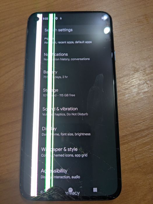 google pixel 5 spart