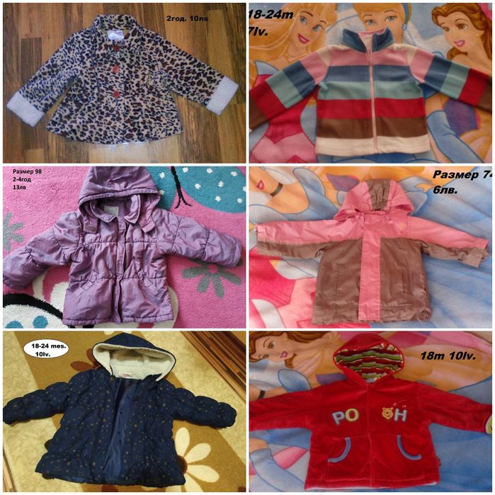 Връхни/зимни космовти/якета