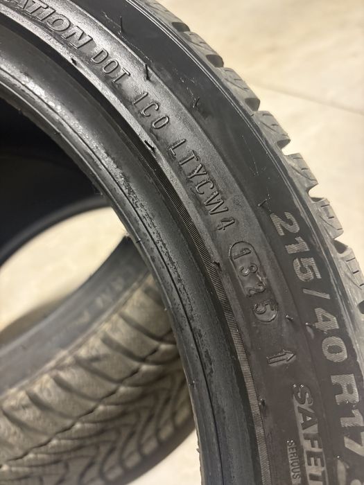 Зимни Гуми 2бр. Kumho + 2броя Nexen 215/40/17