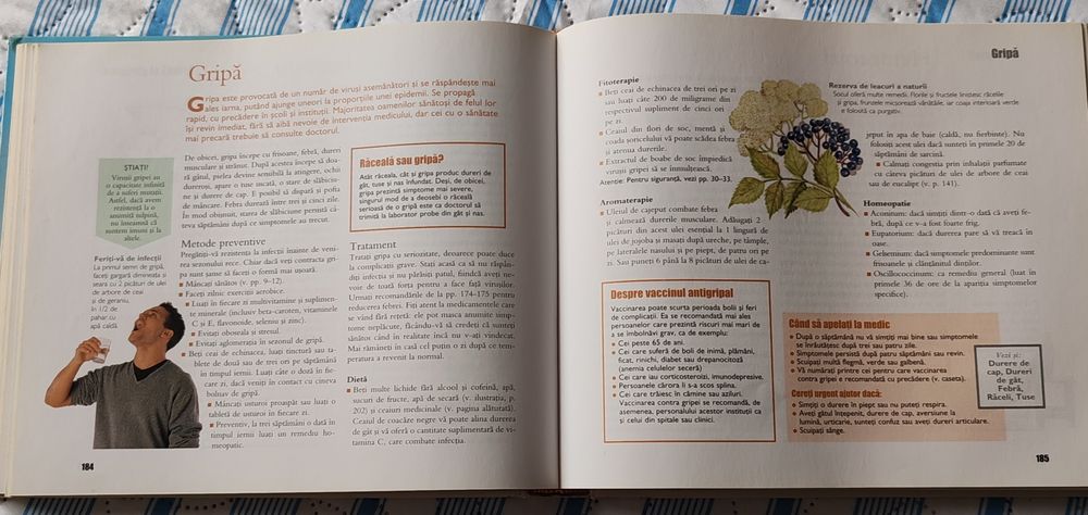 Carte-Sănătate cu tratamente naturiste în 370 de  pagini