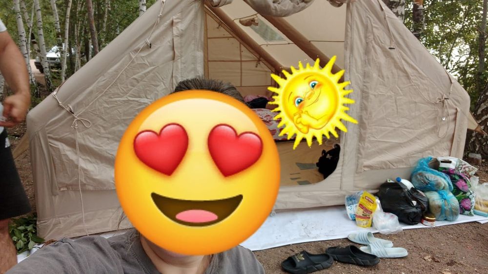 Продам палатку , 12м/кв