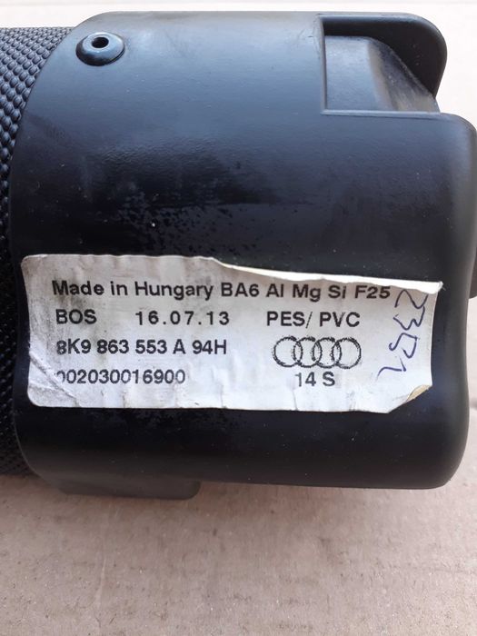 Rulou portbagaj si plasa AUDI A4 kombi,an 2008 - 2015
