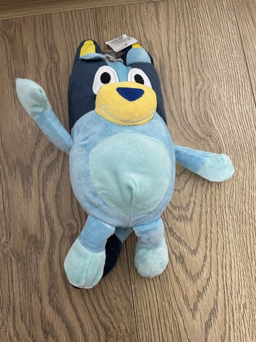 Нова плюшена играчка кучето Блу и Бинго