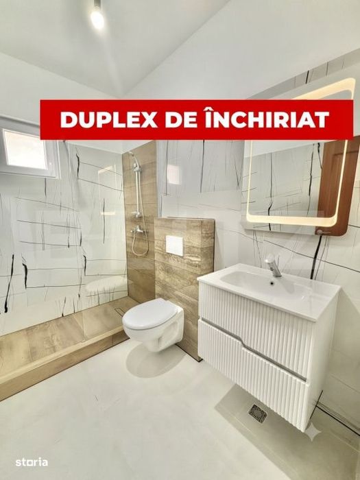 Duplex cu gradina, de inchiriat, 100 mp, zona de Sud
