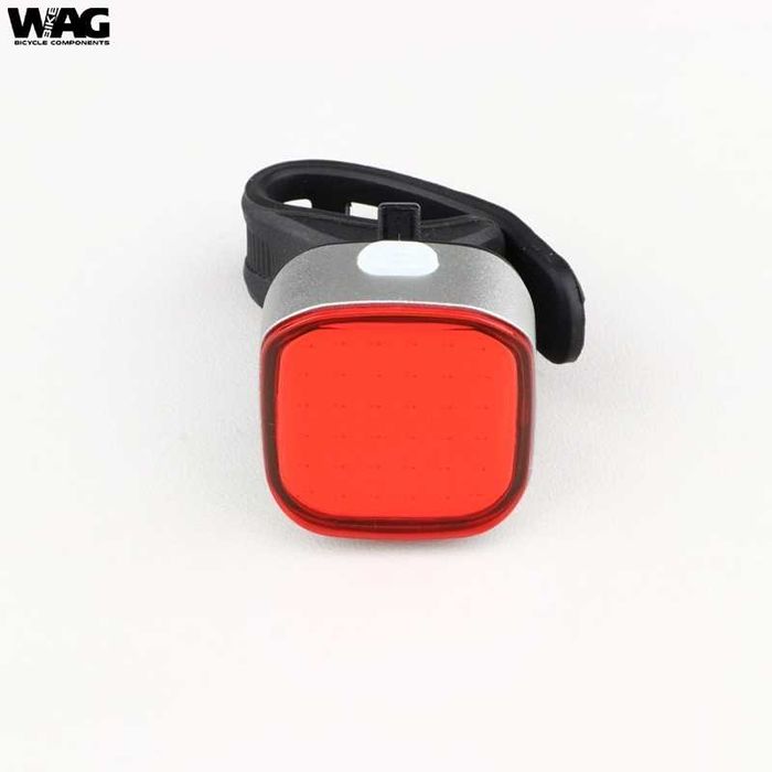 Комплект LED светлини за велосипед WagBike USB, Акумулаторни, Фар/Стоп