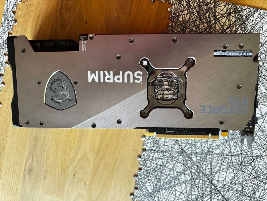 Видеокарта MSI GeForce RTX 3080 SUPRIM X 10G