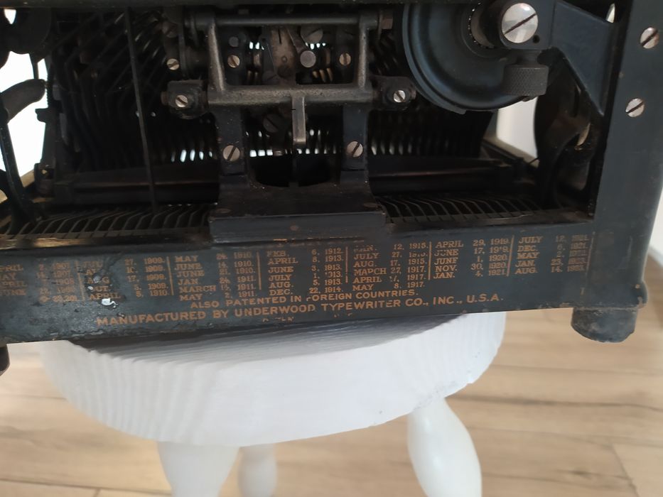 Mașină de scris Underwood made in USA