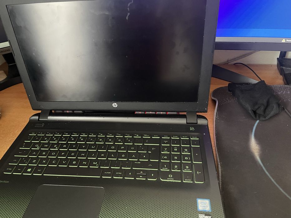 Laptop gaming.