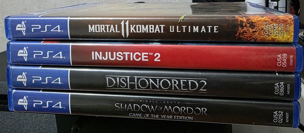 Продам диски от ps5 и ps4