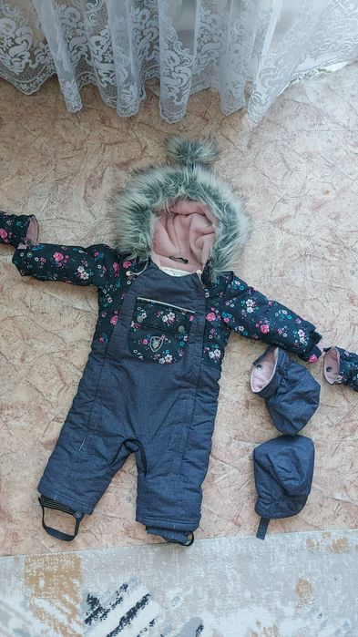 Продам зимний комбинезон  фирмы Deux par deux (До пар до)
