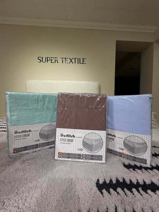 Простыни на резинке Турция