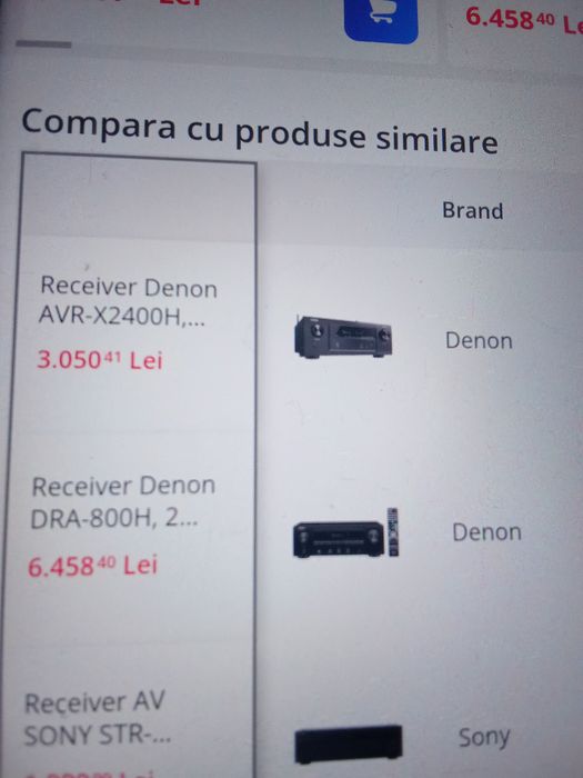 Receiver Denon avr x 2400h /7.2