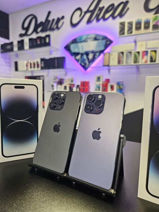 Iphone 14 Pro / Black/Purple / 128/256 GB / DeluxGSM