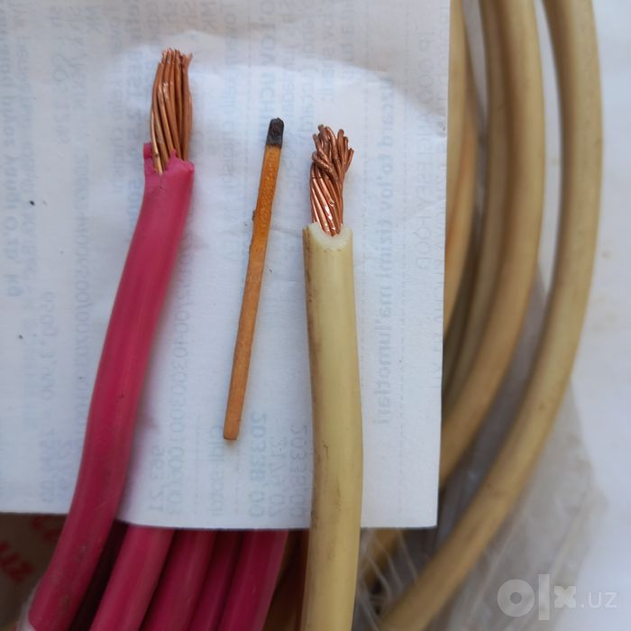 Кабель, эмальпровод.