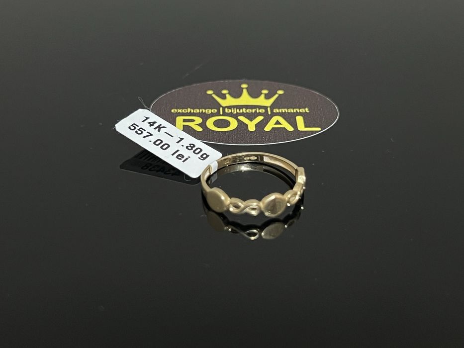 Bijuteria Royal CB : Inel dama aur 14k 1,30 grame