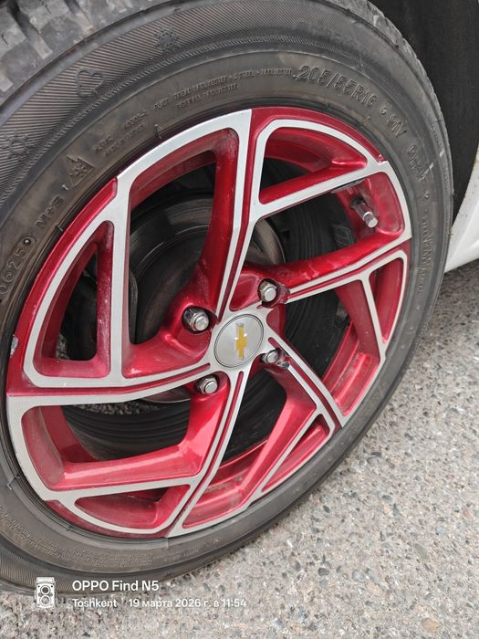 Продам диски R16, разболтовка под Lacetti/Gentra  без переделок