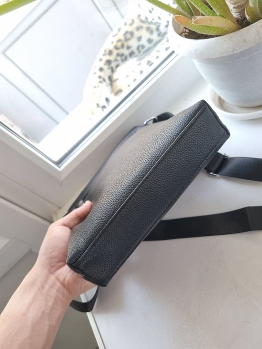 Кожанная сумка барсетка