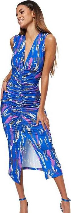 Дамска рокля Trendyol в тъмносиньо размер S