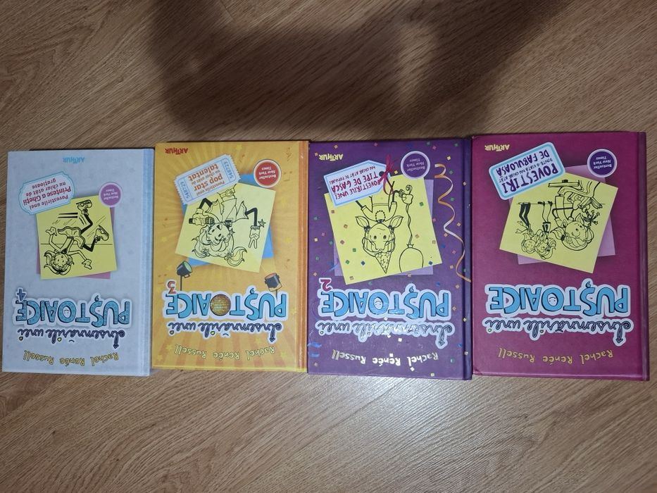 Set 4 volume. Însemnările unei puștoaice