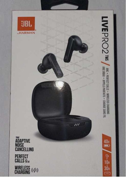 Casti audio in-ear JBL Live Pro 2, True Wireless, Noise Cancelling