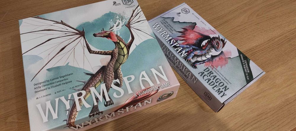 Vand Boardgame Wyrmspan + Wyrmspan: Dragon Academy