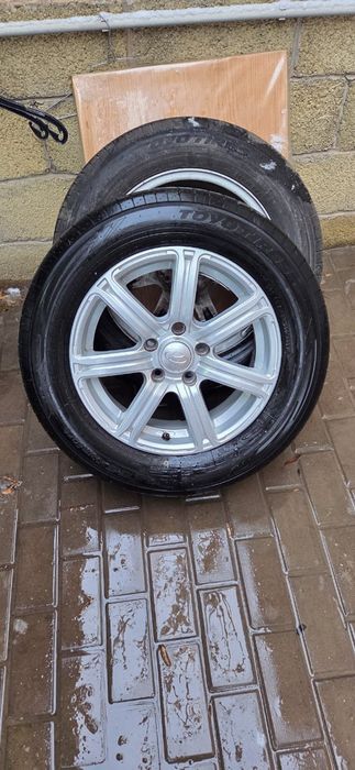 Комплект летней резины с дисками, размер 205/65/16
