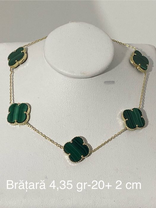 Cercei și brățări aur 14k, certificat de garanție și deschidere colet.