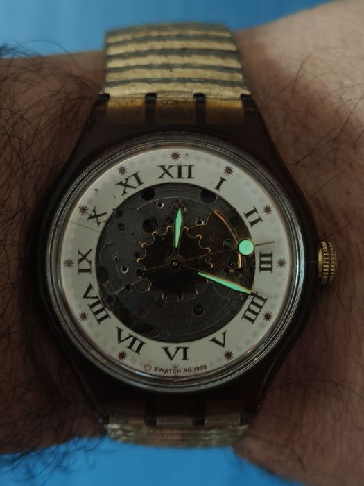 Ceas automatic elvețian Swatch Ag 1995